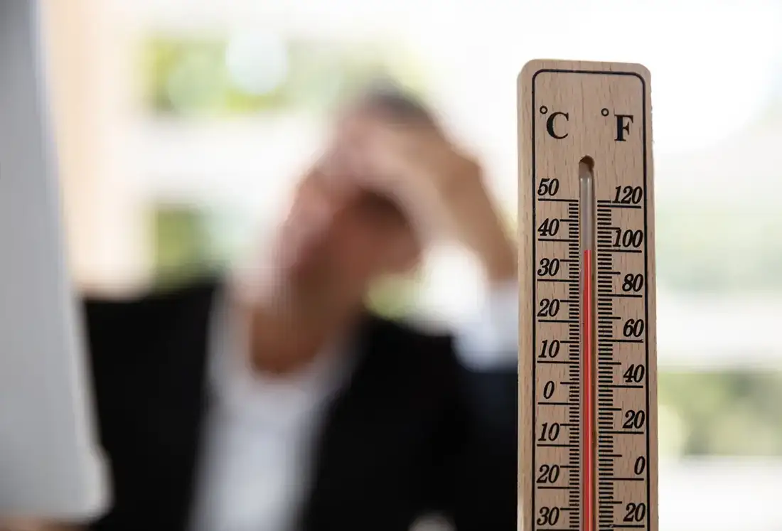 Termometer för övervakning av inomhustemperatur